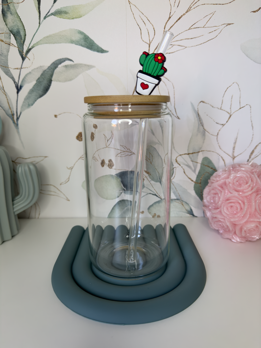 PERSONALIZED GLASS TUMBLER